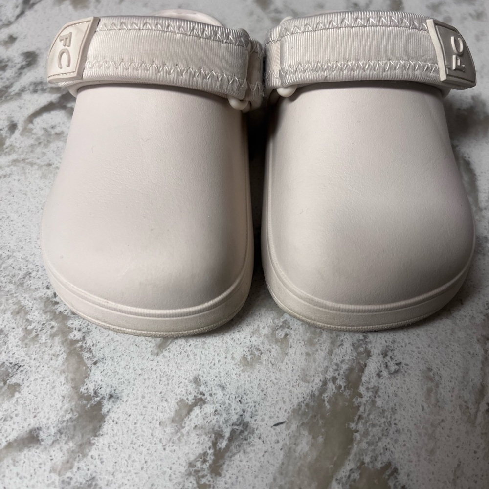 Fostered Collection Cream Clogs